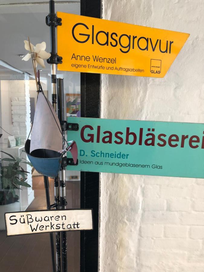 Burghofdrei Hygge & Zentral P-Platz Streaming Lägenhet Flensburg Exteriör bild