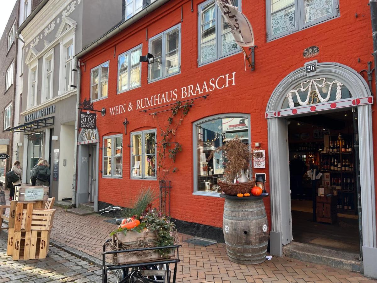 Burghofdrei Hygge & Zentral P-Platz Streaming Lägenhet Flensburg Exteriör bild
